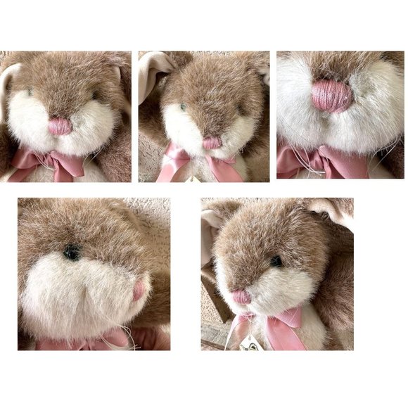 Boyds Bears Dixie Rabbit Easter Bunny Plush Hare Bear in Attic 1991 1998… - Picture 3 of 12